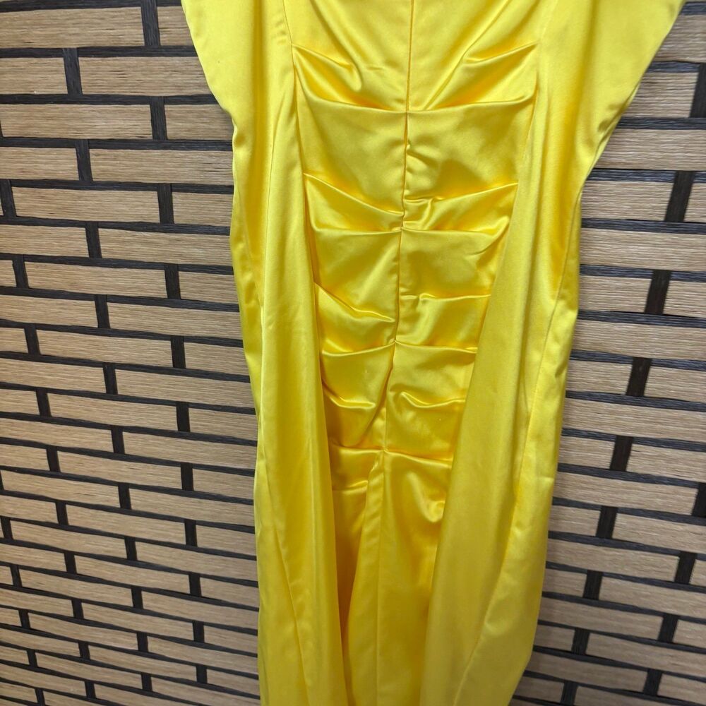 Cache‎ Yellow Dress Size 2 - Picture 6 of 11